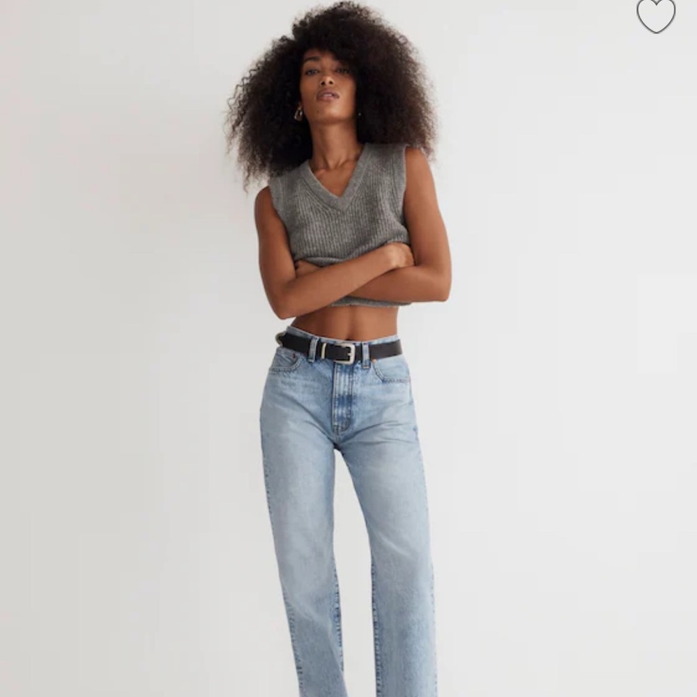 NWT Madewell 90s Straight Straight Leg Jeans, 30T